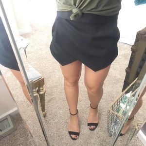 Zara black skort